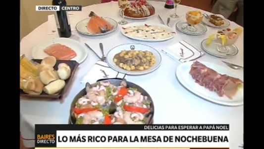 Lo más rico en la mesa de Nochebuena