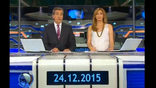 Telefe Noticias a las 13 - Bloque 1 - 24/12/2015