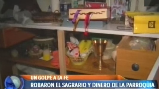 Robaron las hostias de una iglesia en Bahía Blanca