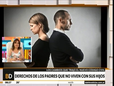 Los derechos de los padres que no viven con sus hijos