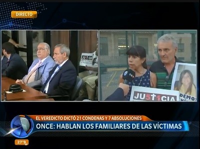 "Seguiremos para que las condenas queden efectivas"