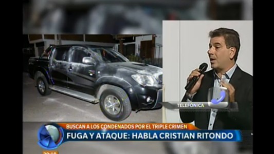 Cristian Ritondo, sobre los prófugos: "No hubo ninguna negociación"