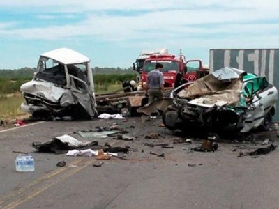 Siete muertos y varios heridos en accidentes viales de fin de año
