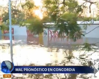 Mal pronóstico en Concordia