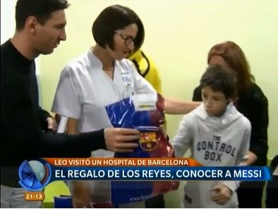 Regalo de Reyes: conocer a Messi
