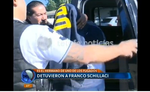 Prófugos del triple crimen: detuvieron al hermano de Schillaci