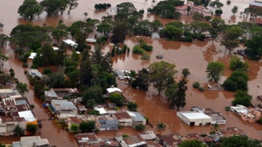 Inundaciones: Entre Ríos dispuso la emergencia hídrica, vial, sanitaria y social