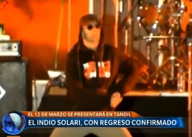 Indio Solari, con regreso confirmado