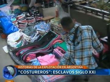 "Cosstureros": esclavos siglo XXI