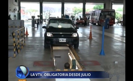 La VTV en Capital será obligatoria desde julio