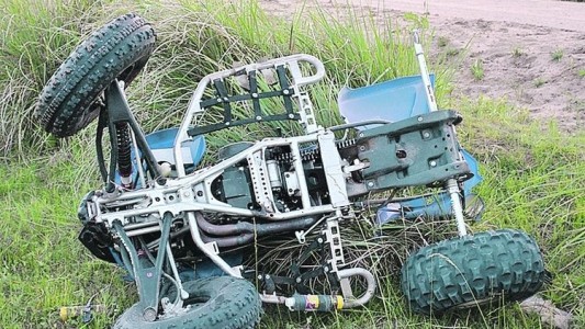 Un chico de 15 años murió mientras manejaba un cuatriciclo en Santa Fe