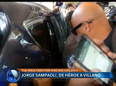 Jorge Sampaoli, de héroe a villano