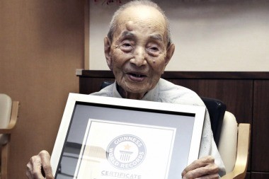 Murió con 112 años el hombre más longevo del mundo en Japón