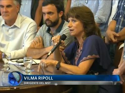 Rossi y Ripoll, a favor de Milagro Sala