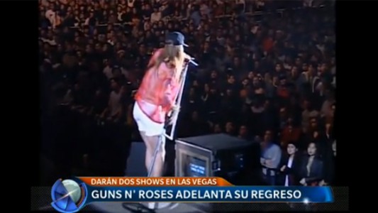 Guns N' Roses adelanta su regreso