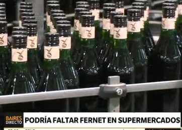 Podría faltar Fernet en los supermercados