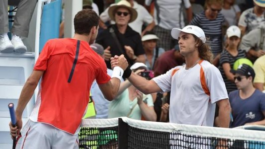 El argentino Trungelliti perdió, pero ganó el punto del día