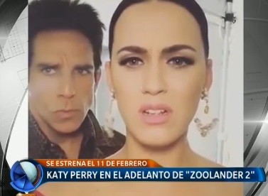 Katy Perry en el adelanto de Zoolander 2