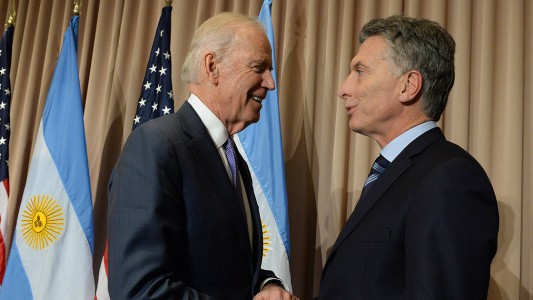 Macri se reunió con el vicepresidente de EE.UU., quien le ofreció ayuda en la lucha contra el narcotráfico