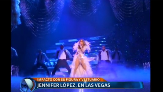 Jennifer López, en Las Vegas