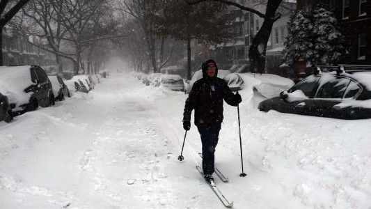 Fotos: la tormenta Jonas azotó a Nueva York
