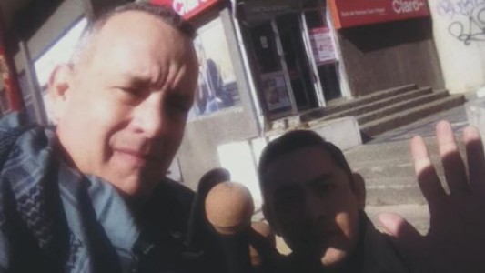 Tom Hanks visitó Chile y revolucionó Punta Arenas