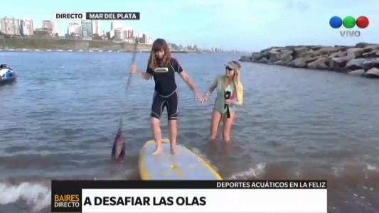 Surf a remo: desafiar las olas de La Feliz