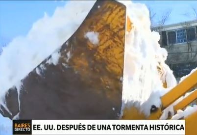 EE.UU.: La tormenta Jonas dejó 42 muertos