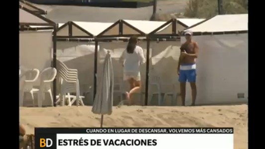 Estrés de vacaciones