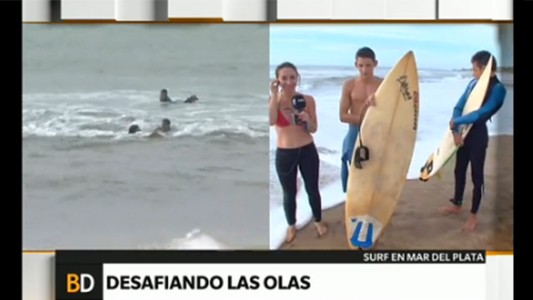 Surf en Mar del Plata