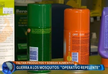 Guerra a los mosquitos: operativo repelente