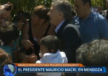 Macri, en Mendoza