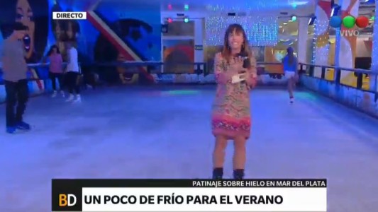 Un poco de frío en el verano de Mar del Plata