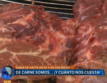 De carne somos...¡Y cuánto nos cuesta!