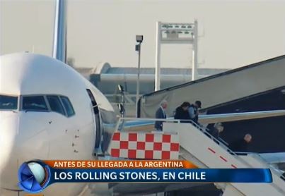 Los Rolling Stones ya están en Chile