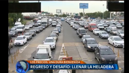 Regreso y desafío: llenar la heladera