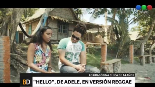 Una chica de 14 años conquista YouTube cantando "Hello" en reggae