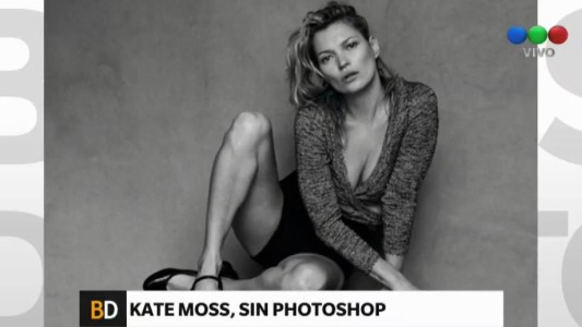 Kate Moss, sin photoshop