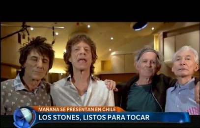 Los Stones, listos para tocar