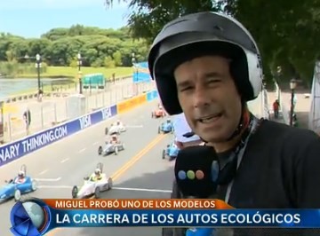 La carrera de los autos ecológicos