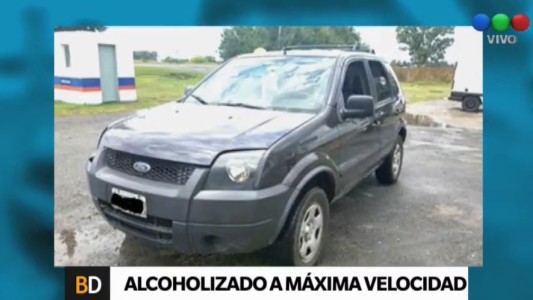 Le secuestraron el auto por manejar alcoholizado en la ruta 11