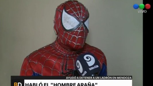 Habló el "hombre araña" de Mendoza