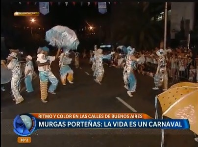 El corso invadió las calles porteñas