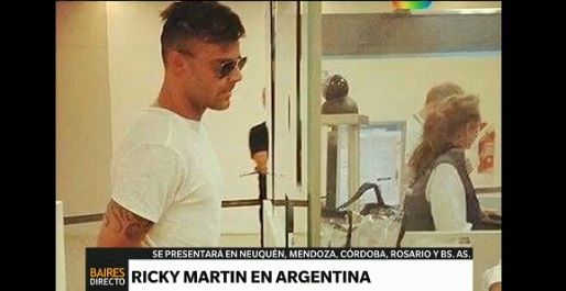 El video que grabaron las fans cuando Ricky Martin llegaba a Villa María