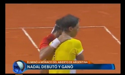 Nadal debutó y ganó
