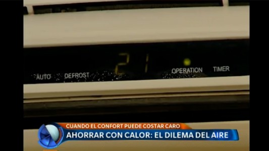 Ahorrar con calor: el dilema del aire