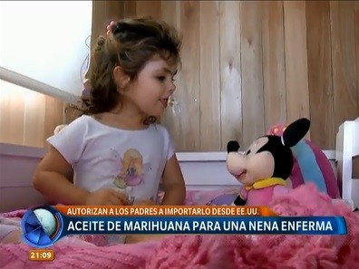 Aceite de marihuana, un remedio para Josefina