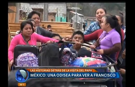 México: una odisea para ver al Papa