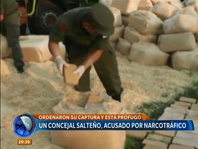 Un concejal salteño acusado por narcotráfico