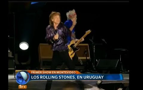 Los Rolling Stones, en Uruguay